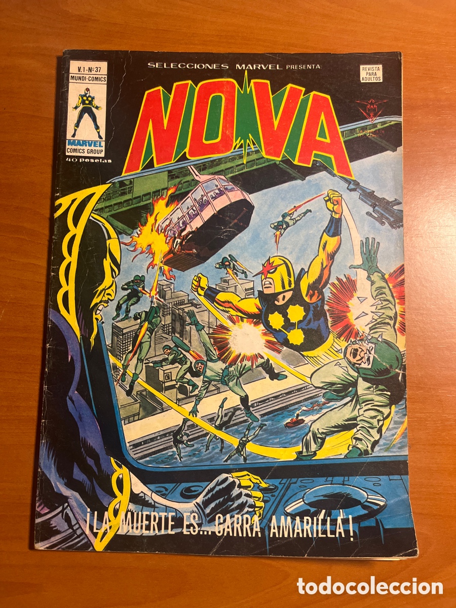 C&oacute;mics: SELECCIONES MARVEL, NOVA, VOL 1, N&Uacute;MERO 37, (V&Eacute;RTICE) - Foto 1