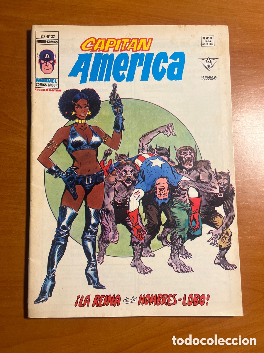 C&oacute;mics: CAPIT&Aacute;N AM&Eacute;RICA, VOL 3, N&Uacute;MERO 31, (COMICS V&Eacute;RTICE) - Foto 1