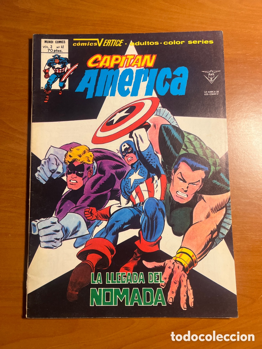 C&oacute;mics: CAPIT&Aacute;N AM&Eacute;RICA, VOL 3, N&Uacute;MERO 41, (COMICS V&Eacute;RTICE) - Foto 1