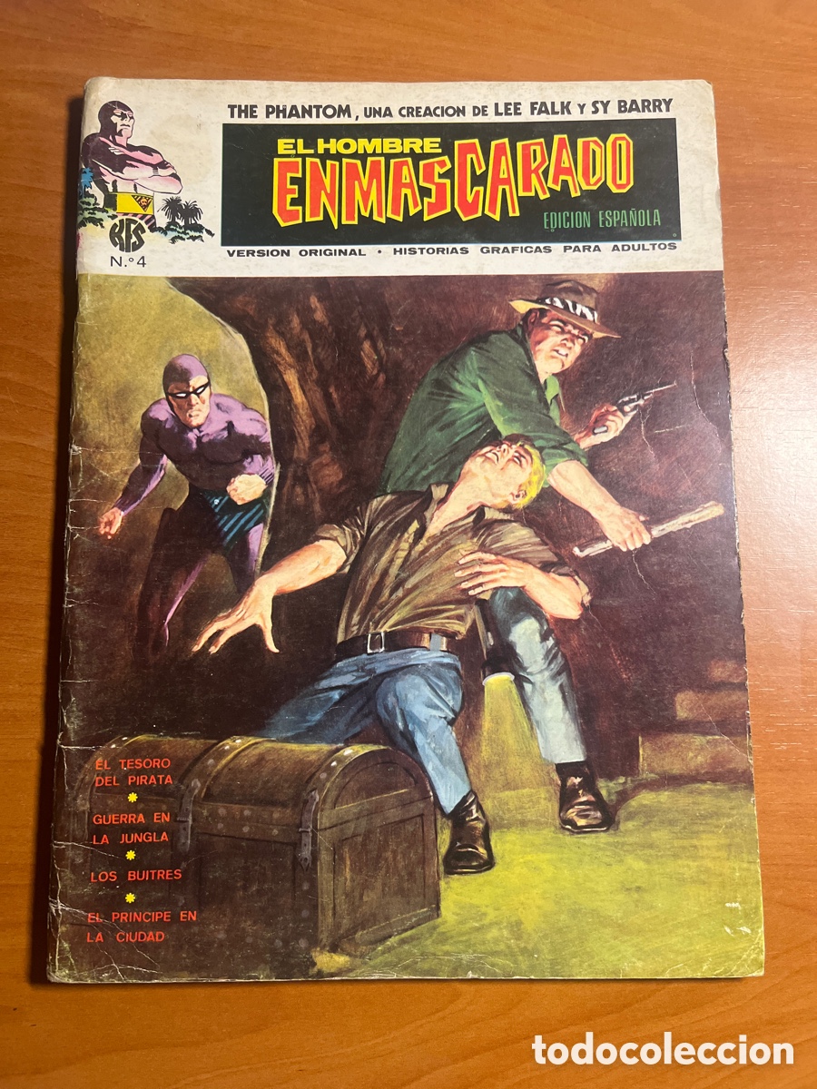 C&oacute;mics: EL HOMBRE ENMASCARADO, N&Uacute;MERO 4, (COMICS V&Eacute;RTICE) - Foto 1