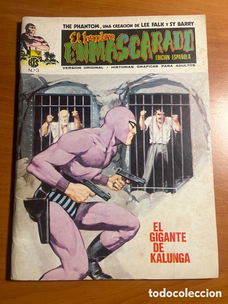 C&oacute;mics: EL HOMBRE ENMASCARADO, N&Uacute;MERO 3, (COMICS V&Eacute;RTICE) - Foto 1
