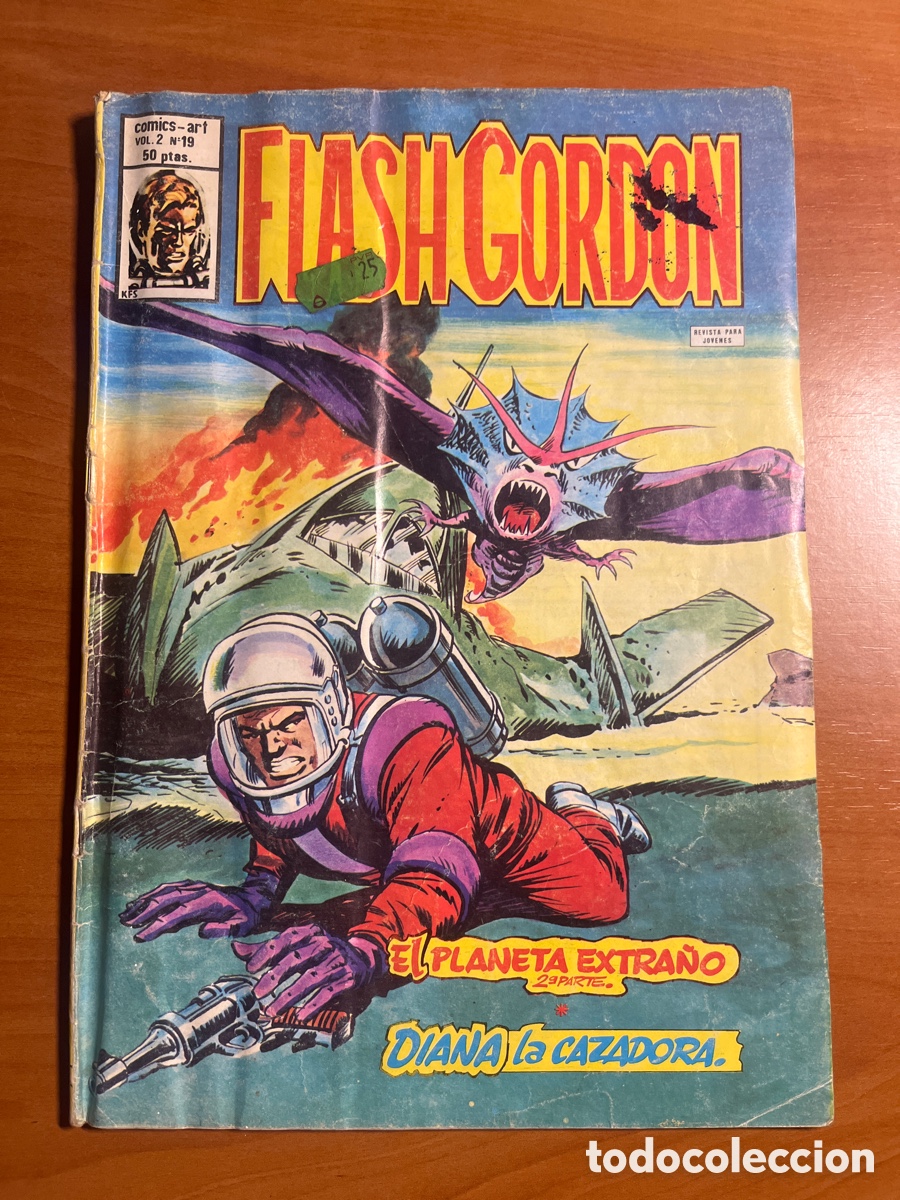 C&oacute;mics: FLASH GORDON, VOL 2, N&Uacute;MERO 19, (COMICS V&Eacute;RTICE) - Foto 1