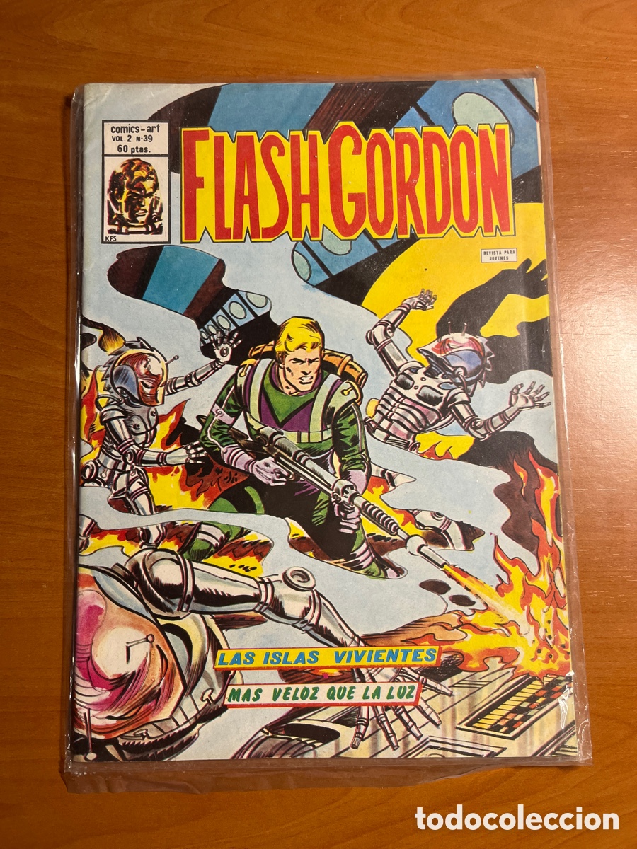 C&oacute;mics: FLASH GORDON, VOL 2, N&Uacute;MERO 39, (COMICS V&Eacute;RTICE) - Foto 1