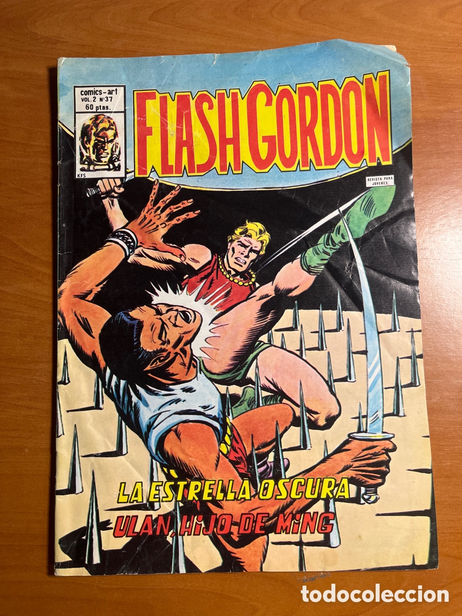 C&oacute;mics: FLASH GORDON, VOL 2, N&Uacute;MERO 37, (COMICS V&Eacute;RTICE) - Foto 1