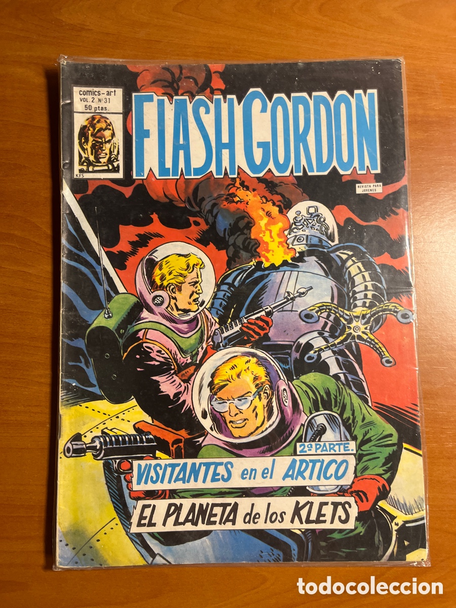 C&oacute;mics: FLASH GORDON, VOL 2, N&Uacute;MERO 31, (COMICS V&Eacute;RTICE) - Foto 1