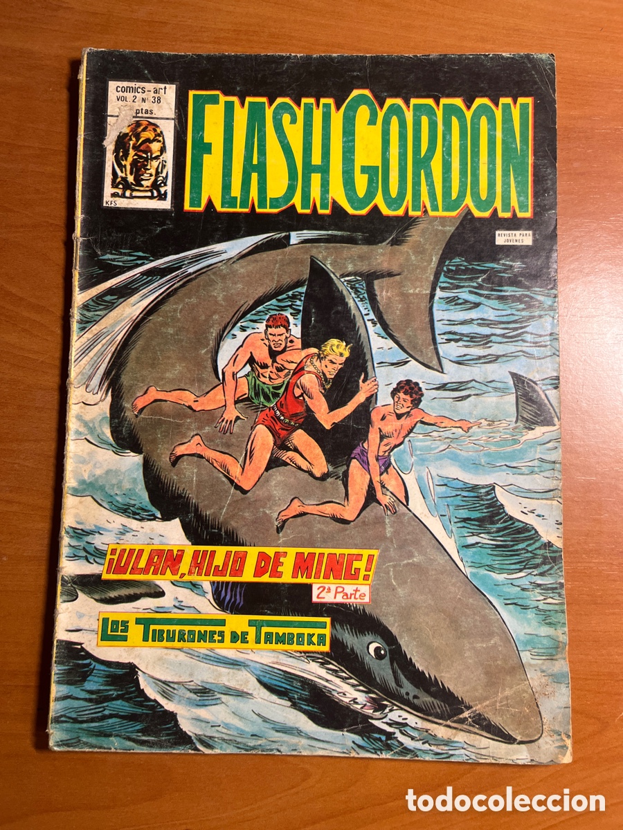 C&oacute;mics: FLASH GORDON, VOL 2, N&Uacute;MERO 38, (COMICS V&Eacute;RTICE) - Foto 1