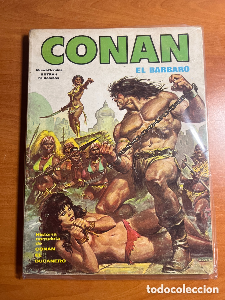 C&oacute;mics: CONAN EL BARBARO, EXTRA 1, (COMICS V&Eacute;RTICE) - Foto 1