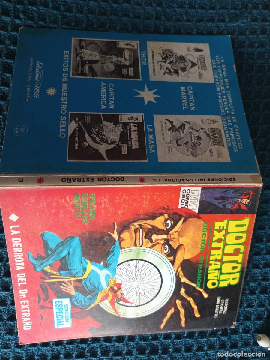 C&oacute;mics: DOCTOR EXTRA&Ntilde;O (1970, VERTICE) 3 &middot; V-1972 &middot; LA DERROTA DEL DR. EXTRA&Ntilde;O - Foto 2