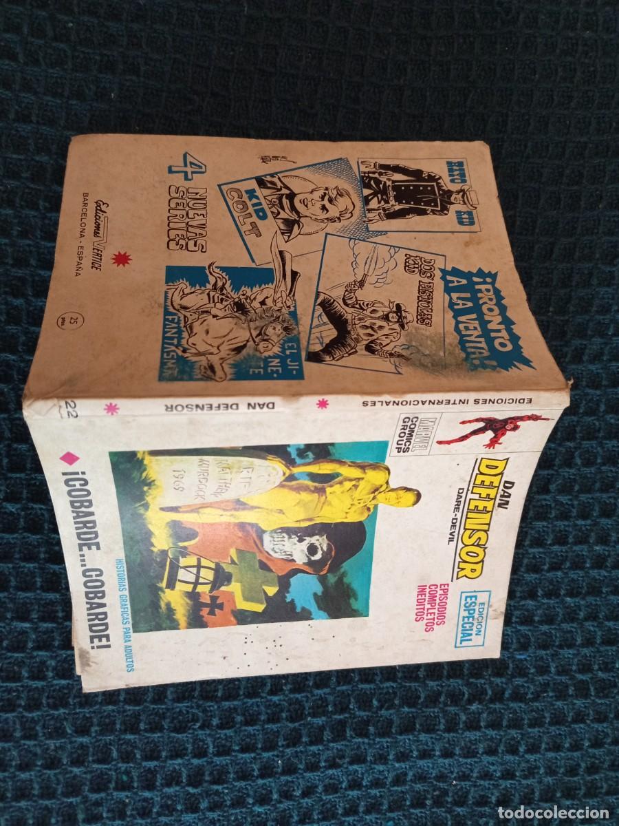 C&oacute;mics: DAN DEFENSOR V1 N&ordm; 22 - DARE- DEVIL - COBARDE COBARDE - EDICIONES INTERNACIONALES VERTICE 1971 - Foto 2