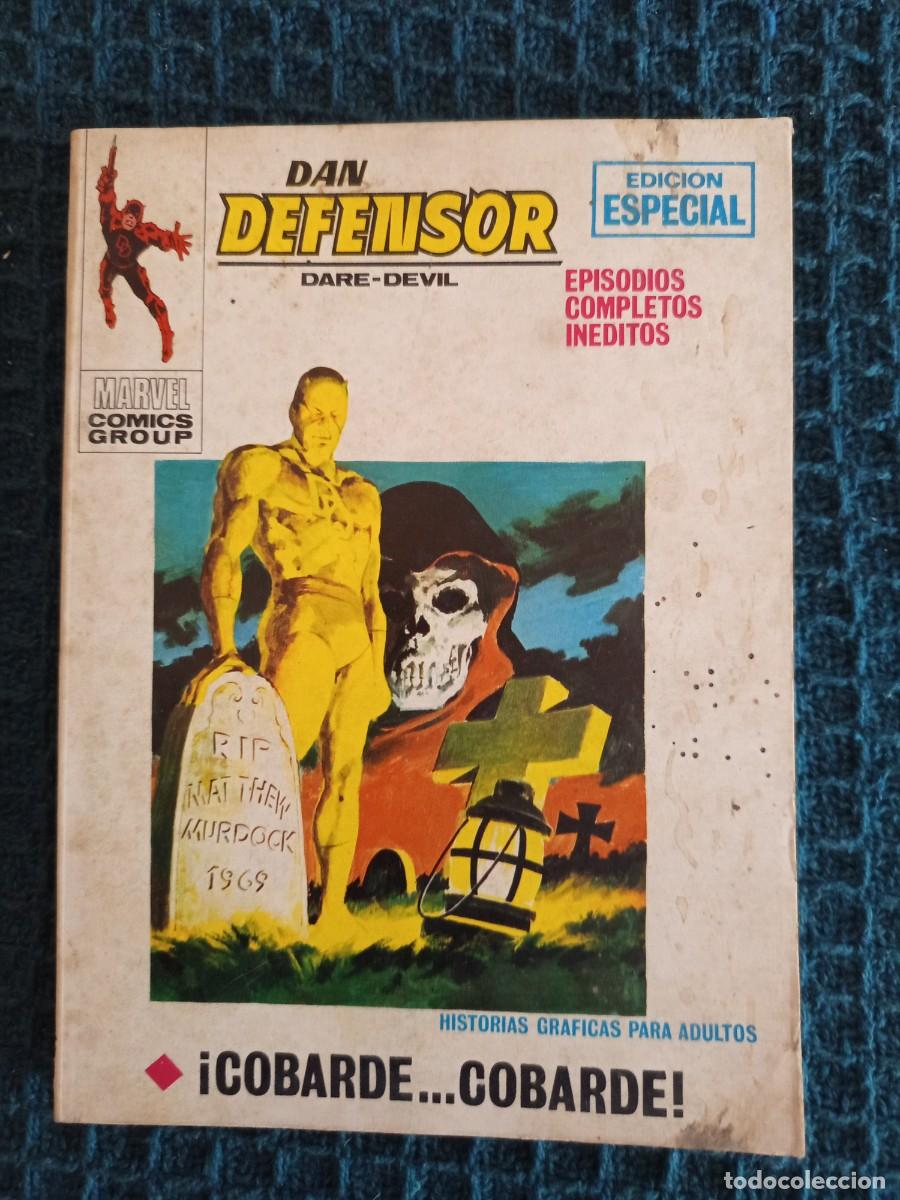 C&oacute;mics: DAN DEFENSOR V1 N&ordm; 22 - DARE- DEVIL - COBARDE COBARDE - EDICIONES INTERNACIONALES VERTICE 1971 - Foto 1