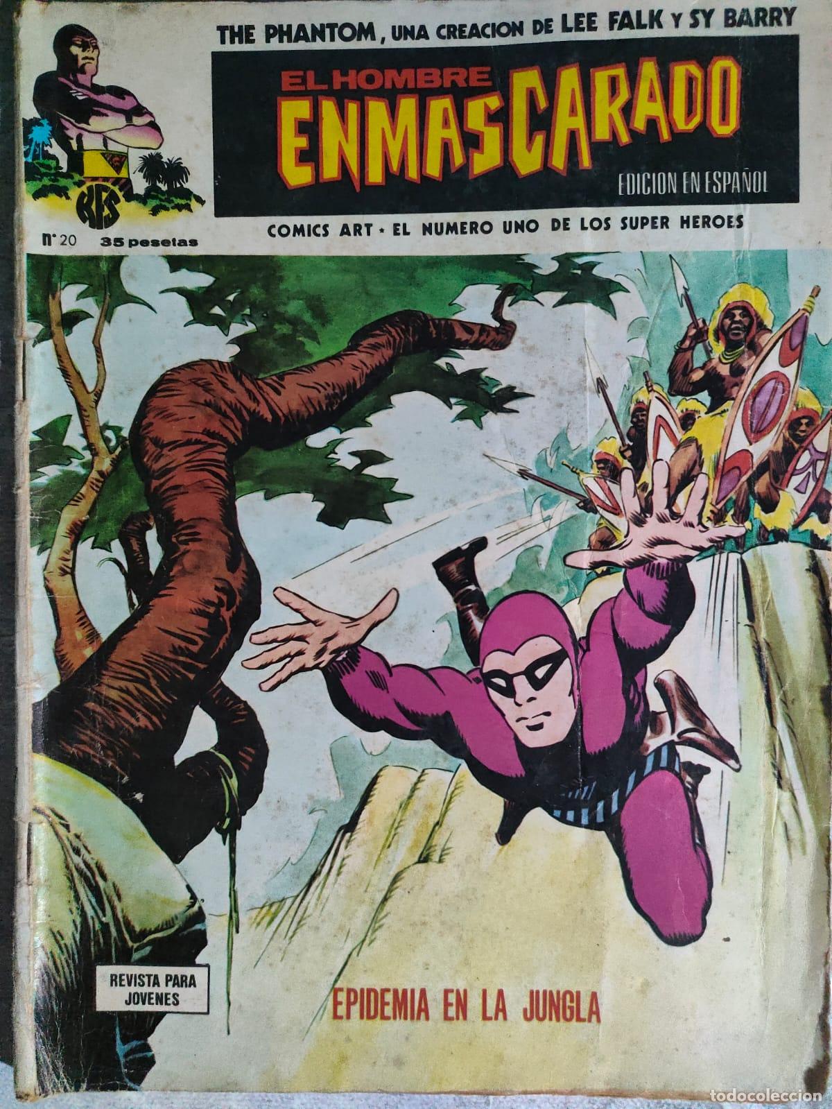 C&oacute;mics: EL HOMBRE ENMASCARADO NUMERO 20 - Foto 1