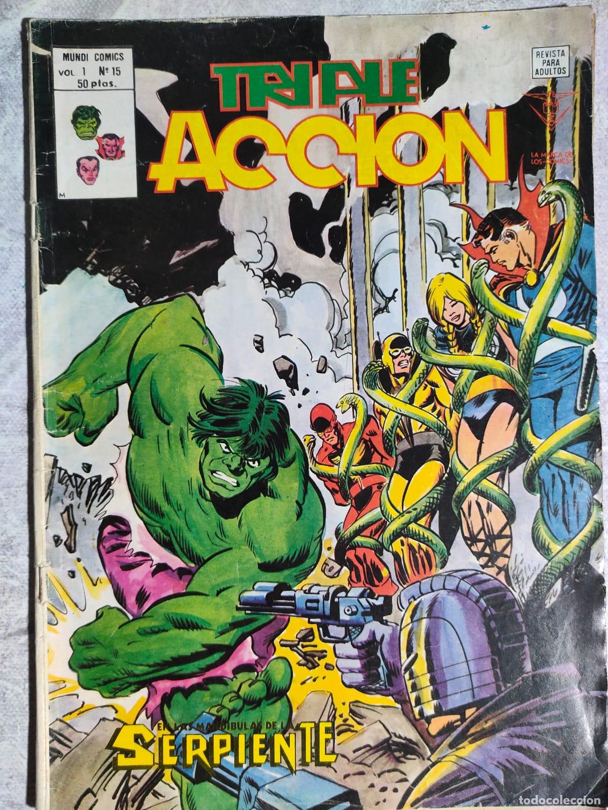 C&oacute;mics: TRIPLE ACCION NUMERO 15 VOL 1 - Foto 1