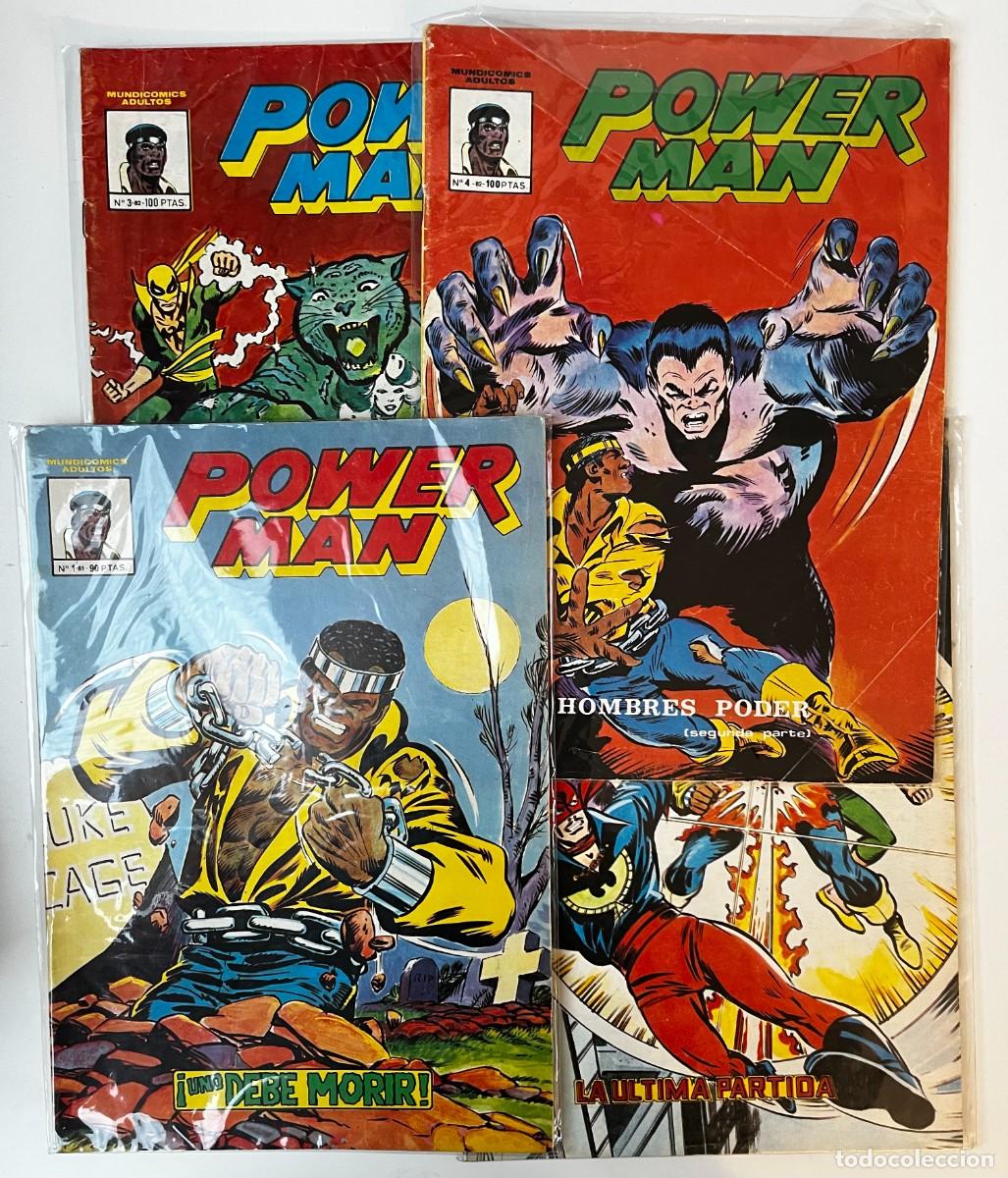 C&oacute;mics: POWER MAN COMPLETA 1-4 MUNDICOMICS VERTIGO - Foto 1