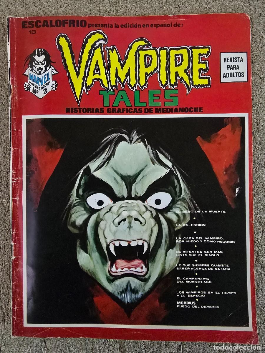 C&oacute;mics: Escalofrio 13 Vampire Tales.Marvel.Vertice - Foto 1