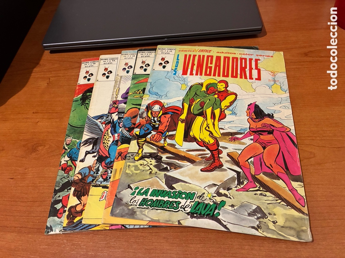 C&oacute;mics: Lote Los Vengadores vol. 2 v&eacute;rtice - Foto 1
