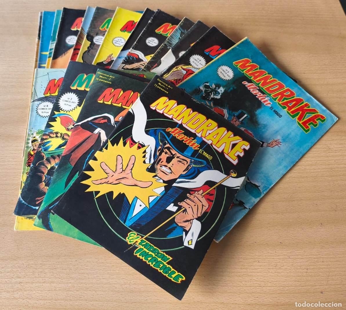 C&oacute;mics: MANDRAKE - V&Eacute;RTICE / COLECCI&Oacute;N COMPLETA (17 N&Uacute;MEROS) - Foto 1