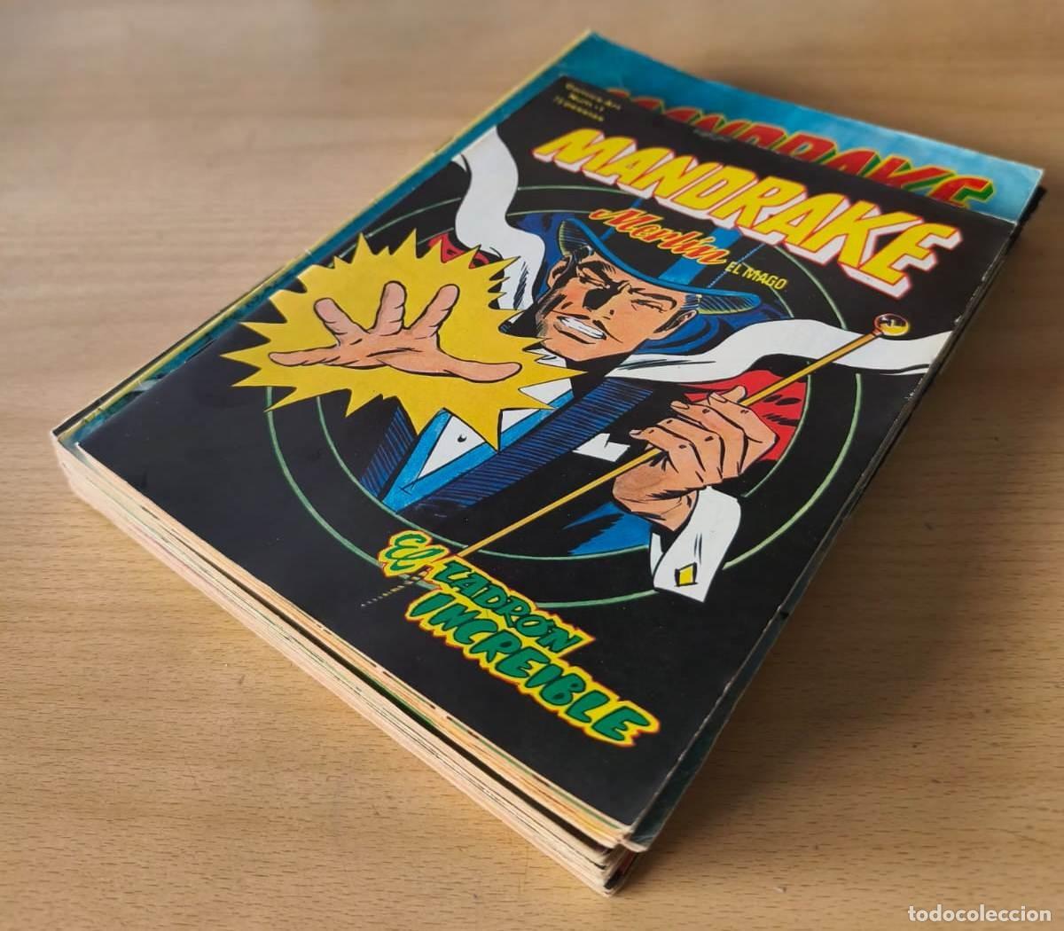 C&oacute;mics: MANDRAKE - V&Eacute;RTICE / COLECCI&Oacute;N COMPLETA (17 N&Uacute;MEROS) - Foto 2
