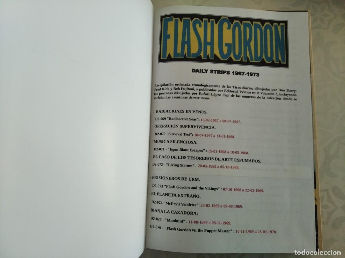 C&oacute;mics: Tomos Flash Gordon Comics Vertice - Foto 8