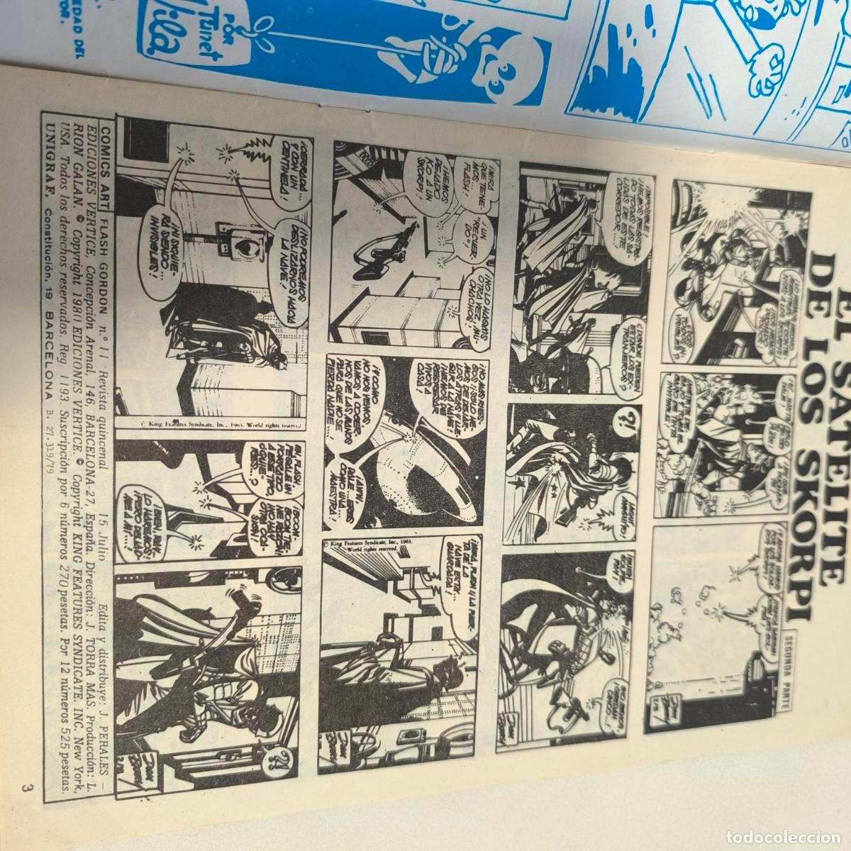 C&oacute;mics: FLASH GORDON. VOL. 2. N&ordm; 11- EL SAT&Eacute;LITE DE LOS SKORPI. - Foto 4