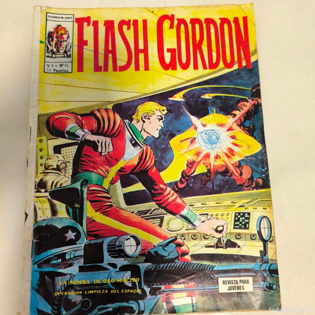 C&oacute;mics: FLASH GORDON VOLUMEN 1 N&Uacute;MERO 16 vertice - Foto 1