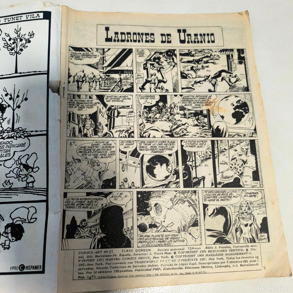 C&oacute;mics: FLASH GORDON VOLUMEN 1 N&Uacute;MERO 21 vertice - Foto 4