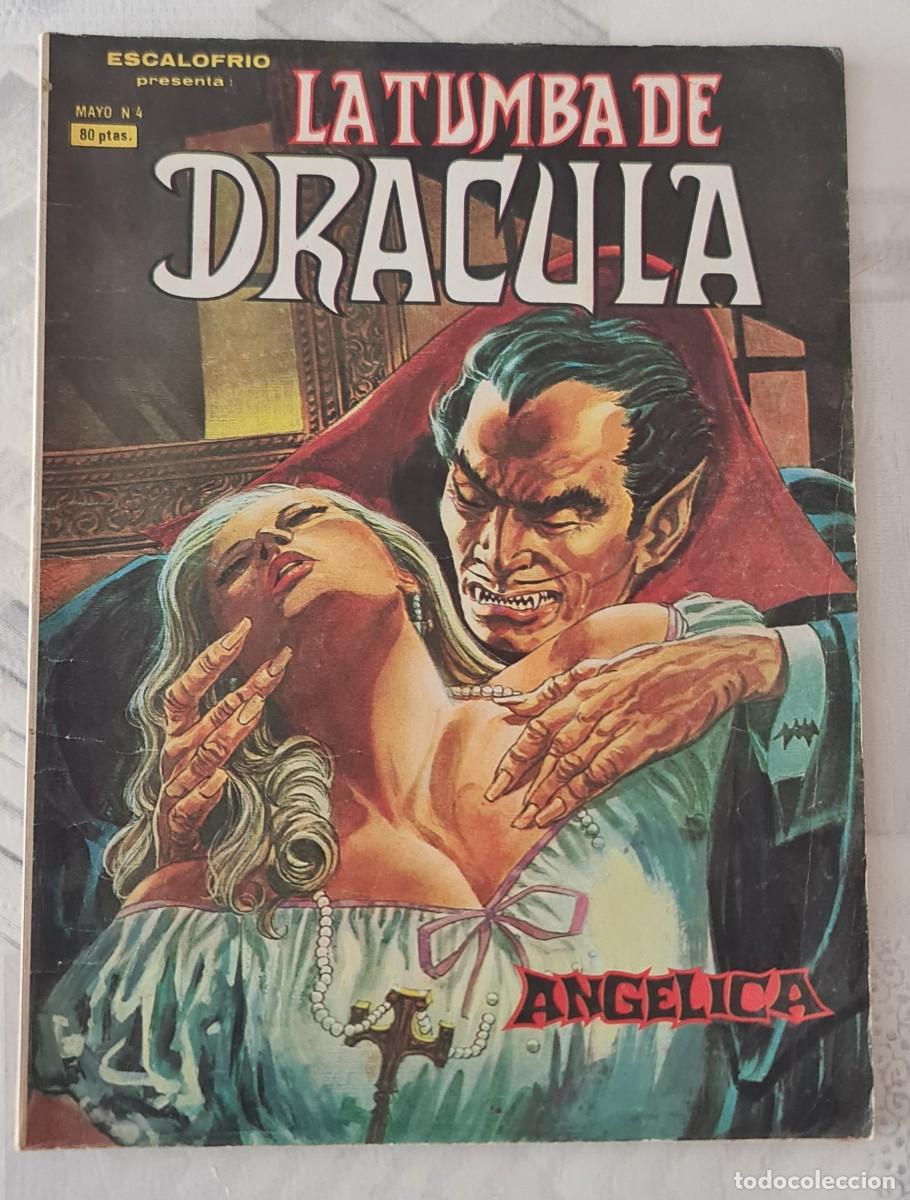 C&oacute;mics: ESCALOFRIO: LA TUMBA DE DRACULA N&ordm; 4 de 4. Ediciones Vertice 1980 - Foto 1