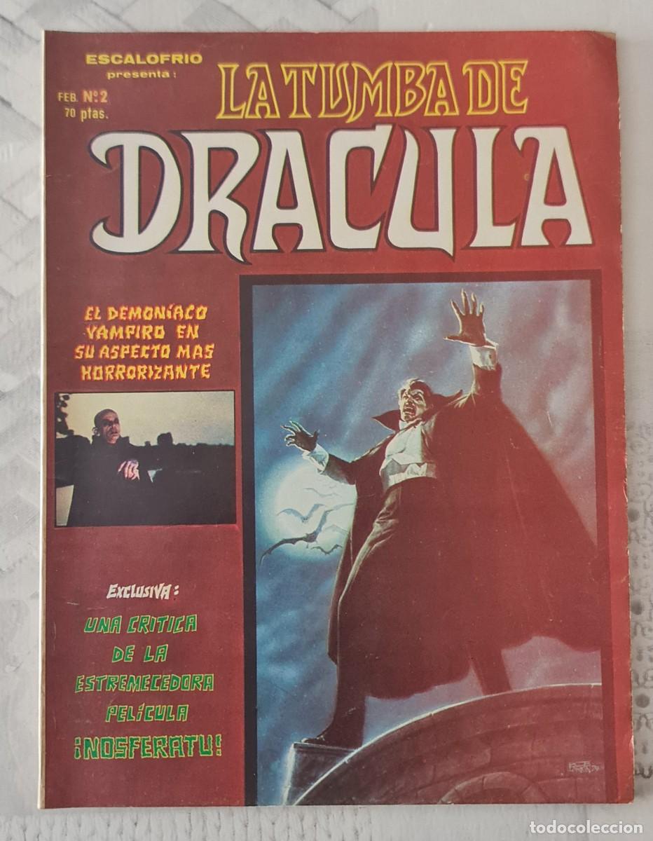 C&oacute;mics: ESCALOFRIO: LA TUMBA DE DRACULA N&ordm; 2 de 4. Ediciones Vertice 1980 - Foto 1