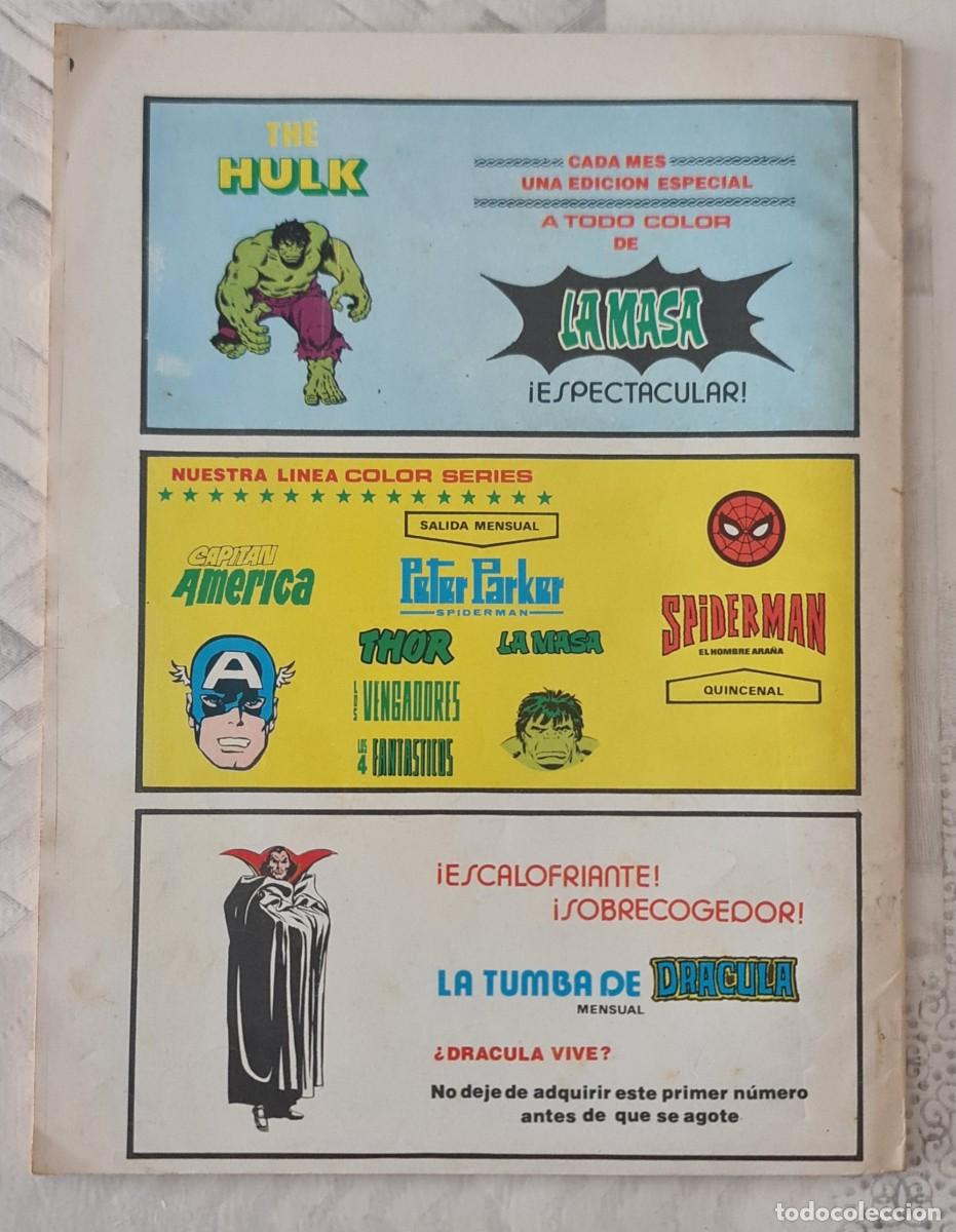 C&oacute;mics: ESCALOFRIO: LA TUMBA DE DRACULA N&ordm; 2 de 4. Ediciones Vertice 1980 - Foto 2