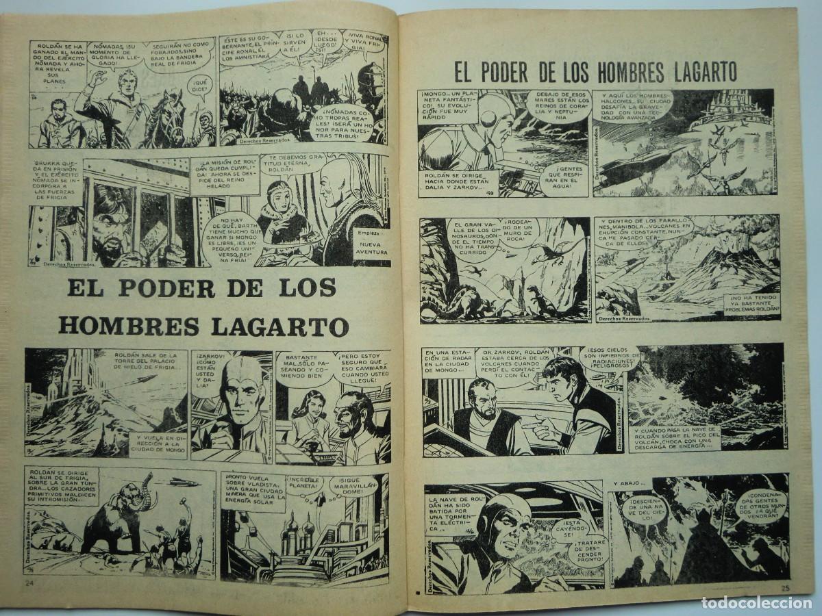 C&oacute;mics: C&oacute;mic FLASH GORDON V. 1 N&ordm; 25 de V&Eacute;RTICE: EL PALACIO DE HIELO. EL PODER DE HOMBRES LAGARTO (1976) - Foto 2