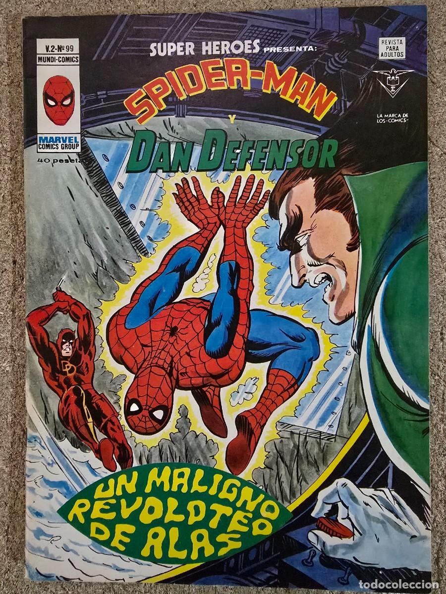 C&oacute;mics: Super Heroes 99.Spiderman y Dan Defensor.Vol.2.Vertice - Foto 1