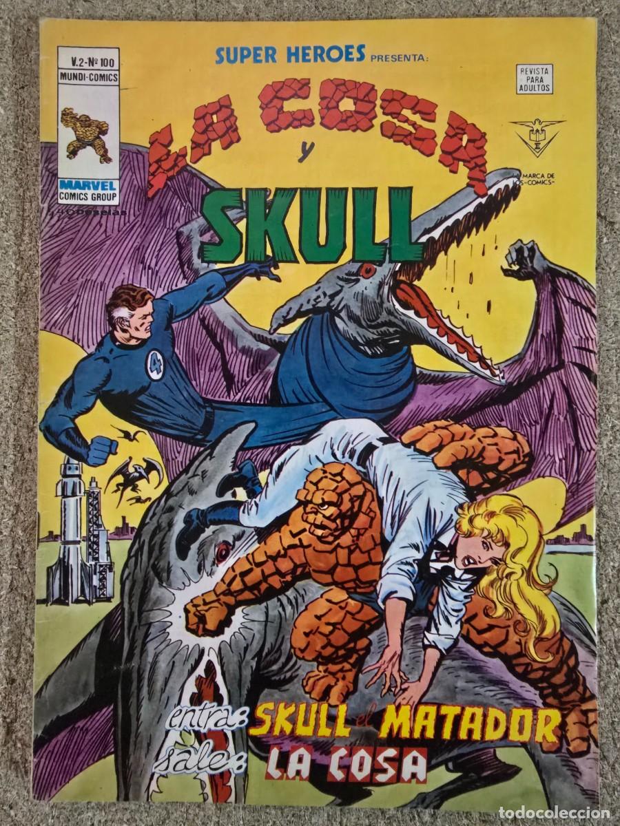 C&oacute;mics: Super Heroes 100.La Cosa y Skull.Vol.2.Vertice - Foto 1