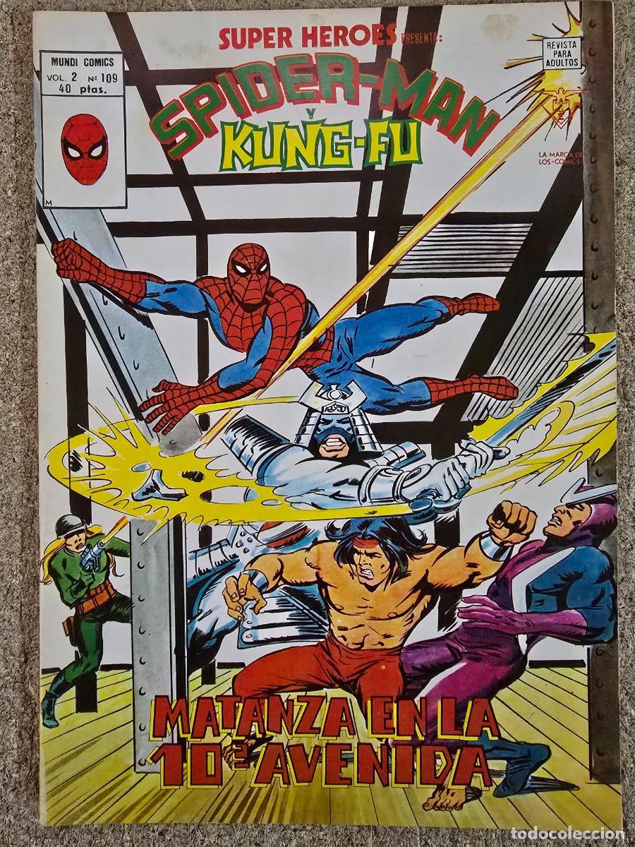 C&oacute;mics: Super Heroes 109.Spideman y Kung Fu.Vol.2.Vertice - Foto 1