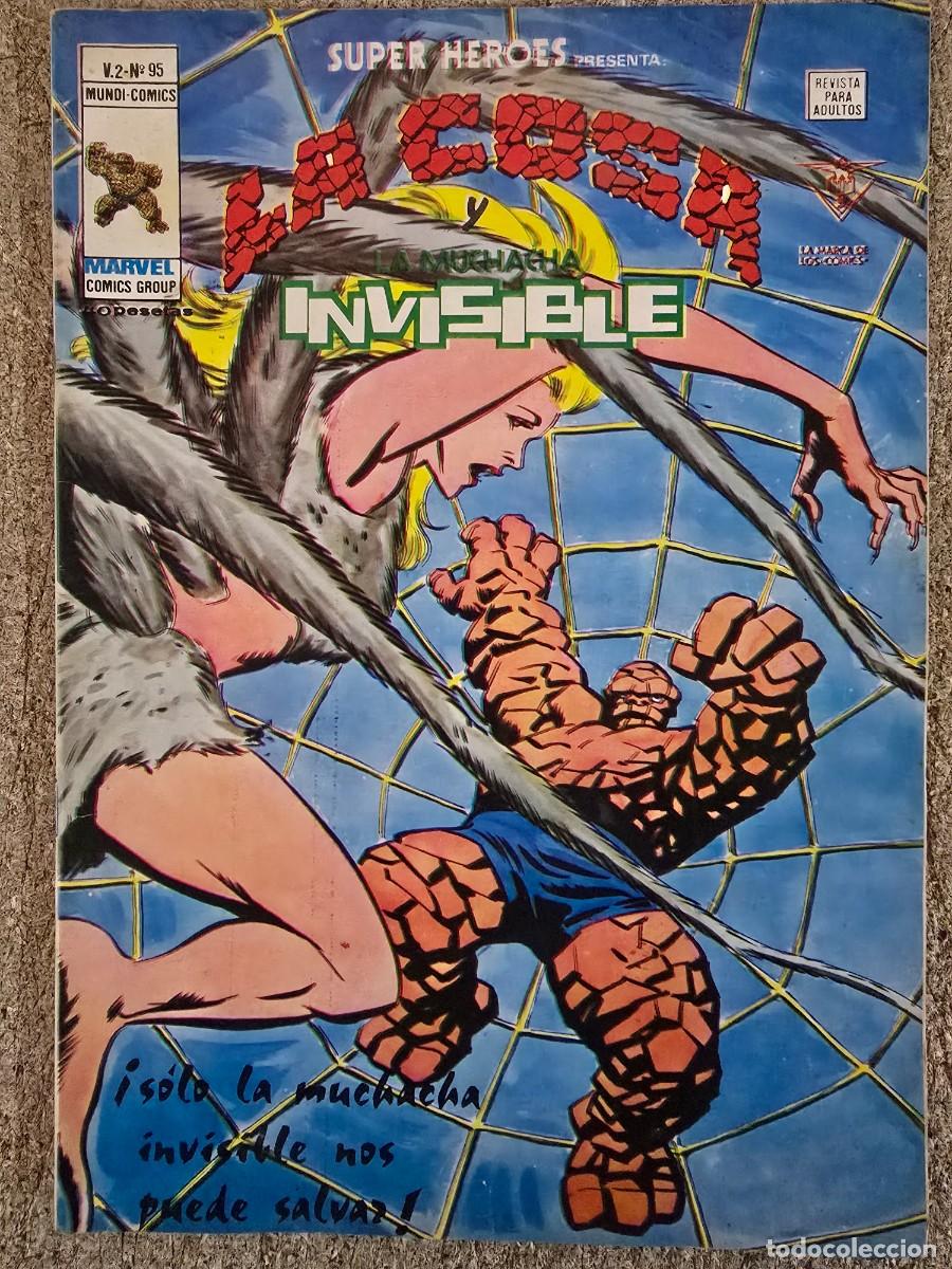 C&oacute;mics: Super Heroes 95.La Cosa y La Muchacha Invisible.Vol.2.Vertice - Foto 1