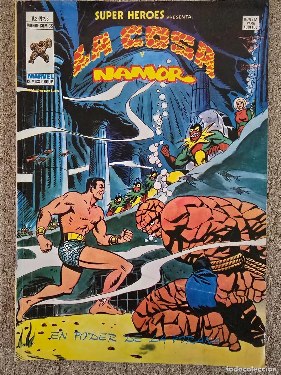 C&oacute;mics: Super Heroes 93.La Cosa y Namor.Vol.2.Vertice - Foto 1