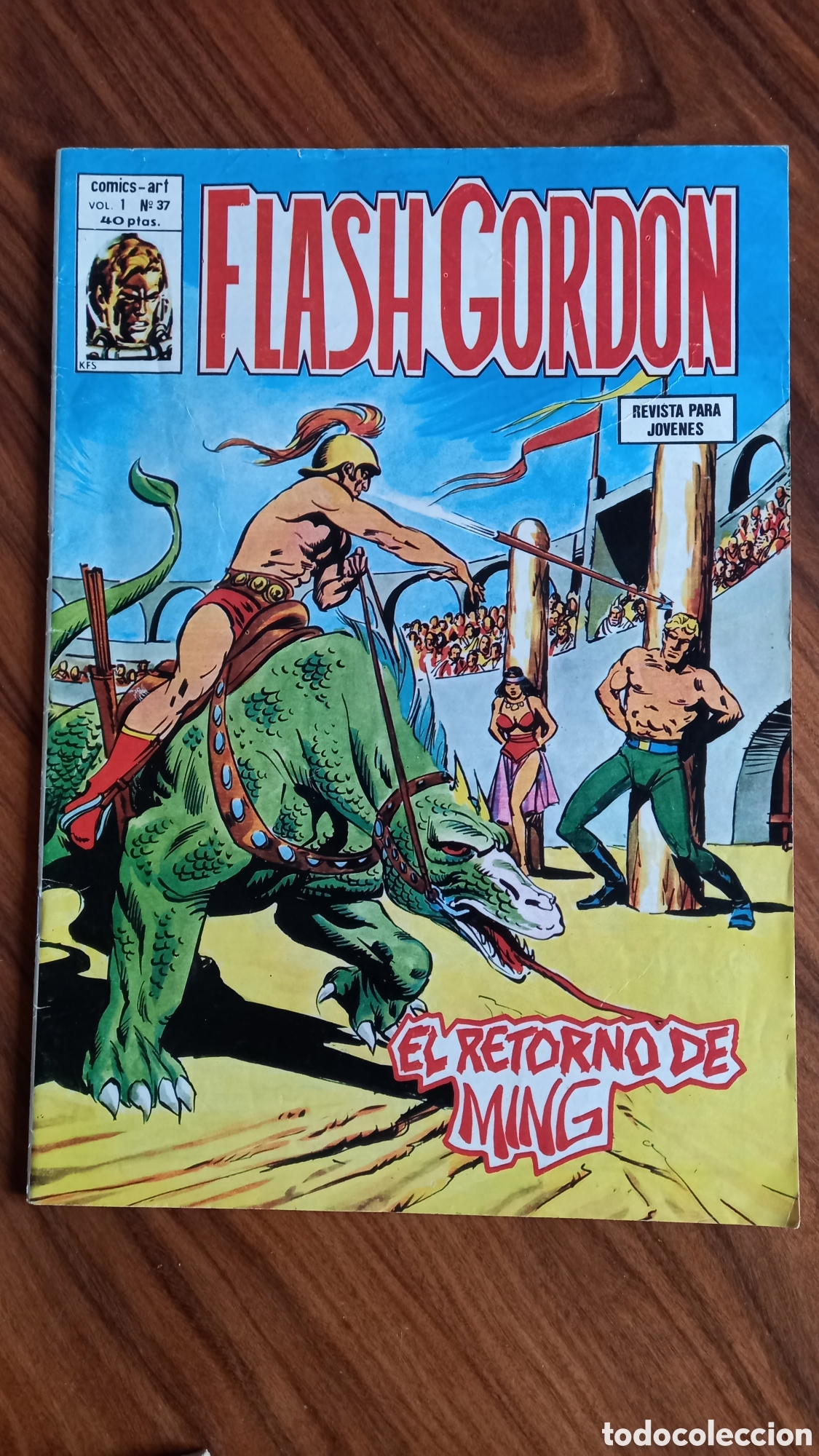 C&oacute;mics: FLASH GORDON. V-1. n&ordm; 37 - Foto 1
