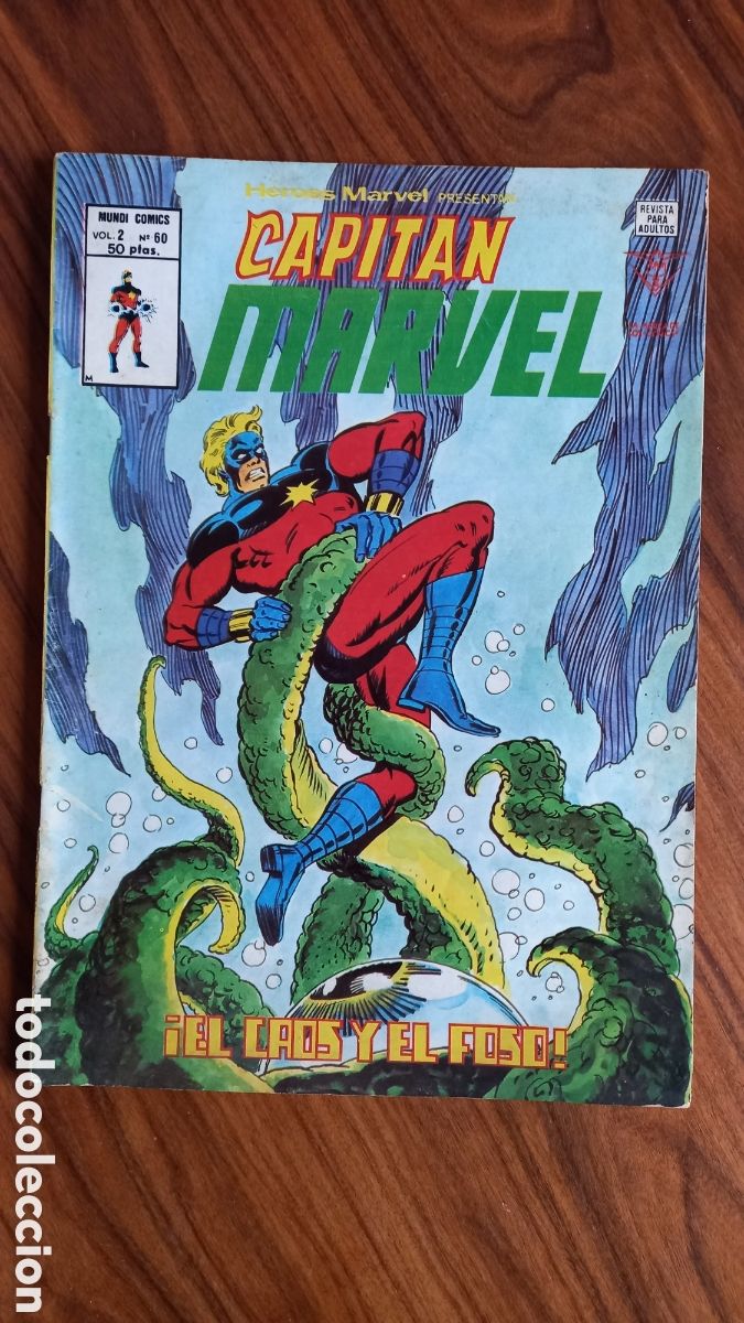 C&oacute;mics: CAPITAN MARVEL. V-2. n&ordm; 60 - Foto 1