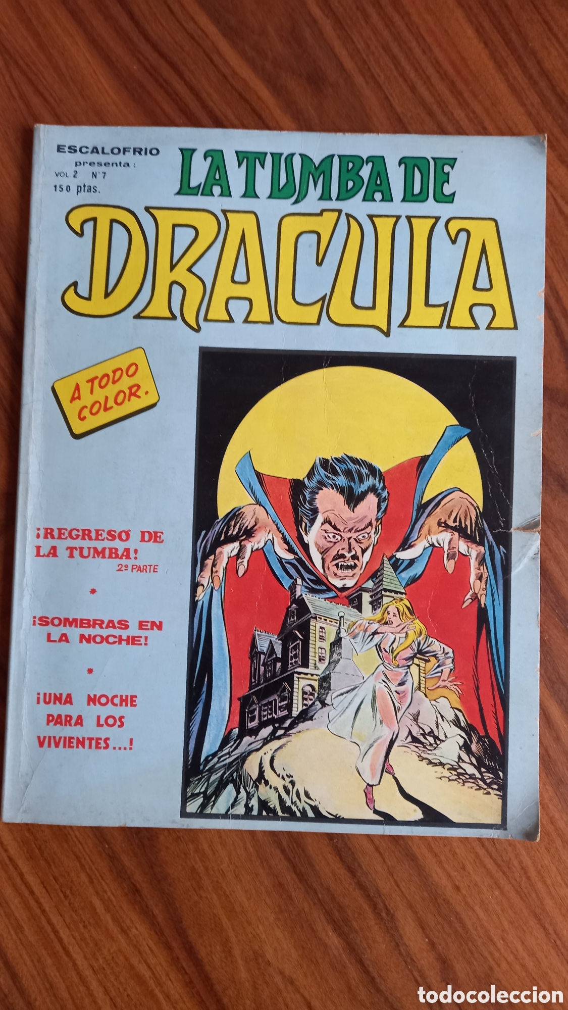C&oacute;mics: Escalofrio presenta: V-2. N&uacute;m. 7. LA TUMBA DE DRACULA - Foto 1
