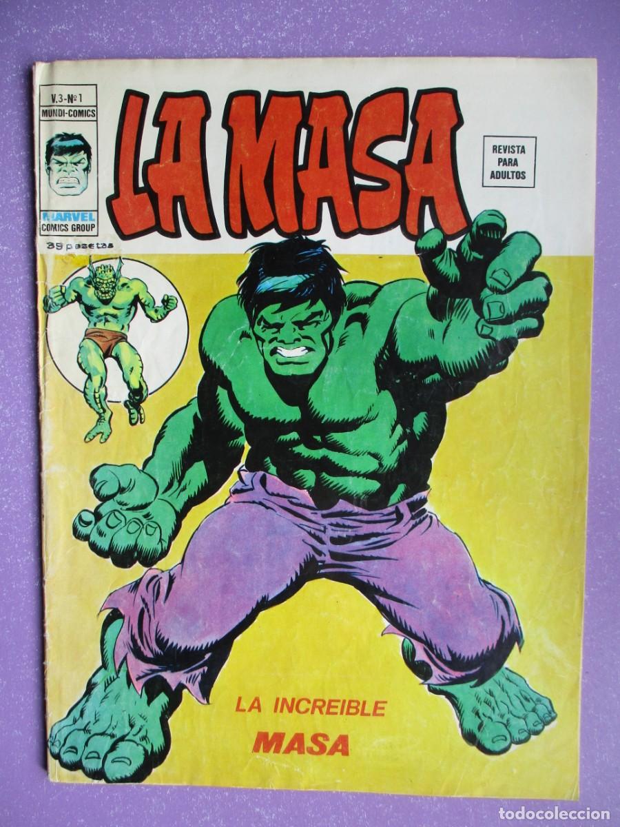 C&oacute;mics: LA MASA 1 VERTICE VOLUMEN 3 &iexcl;&iexcl;&iexcl;&iexcl; BUEN ESTADO !!!! - Foto 1