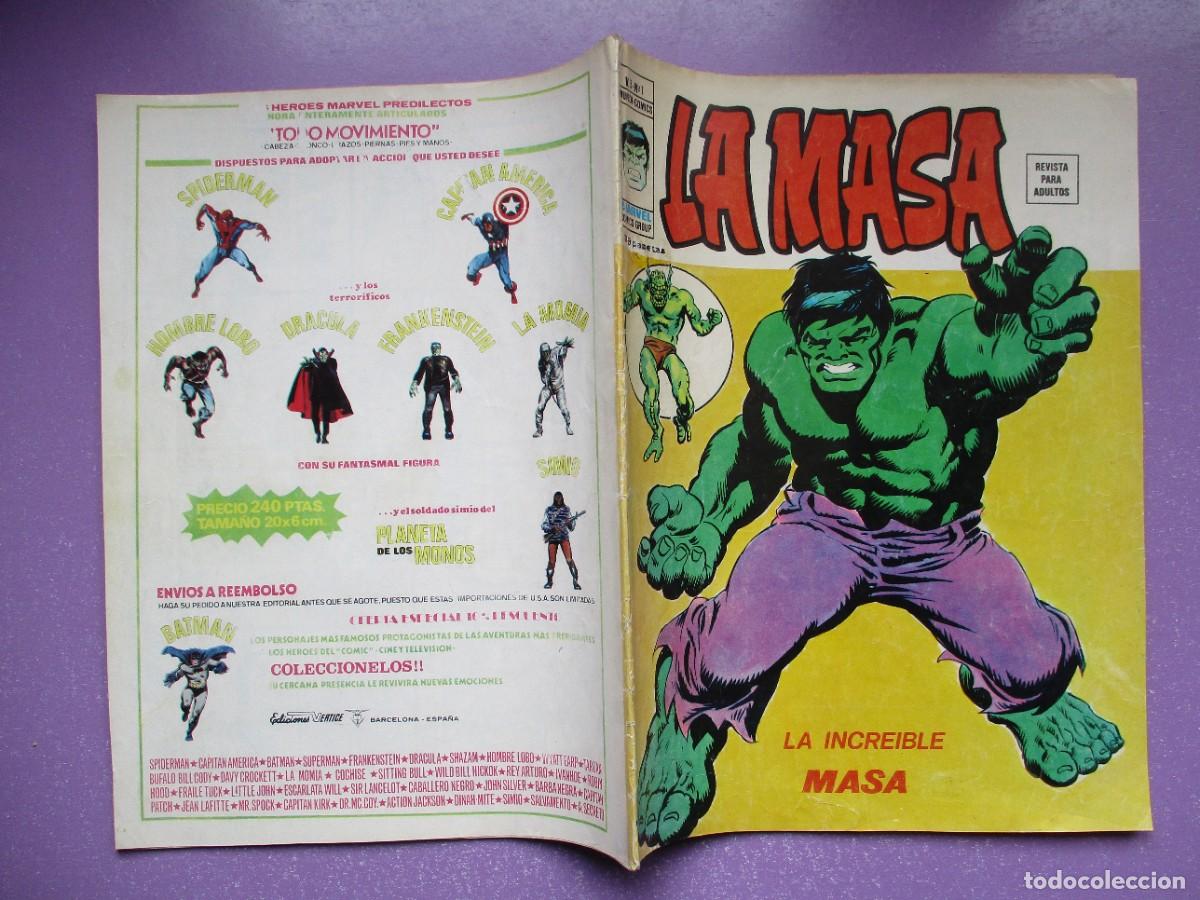 C&oacute;mics: LA MASA 1 VERTICE VOLUMEN 3 &iexcl;&iexcl;&iexcl;&iexcl; BUEN ESTADO !!!! - Foto 3