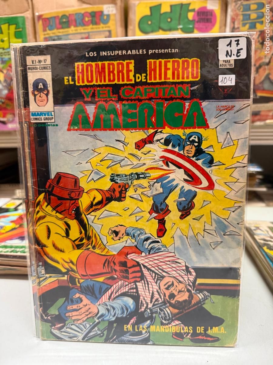 C&oacute;mics: LOS INSUPERABLES EDITORIAL VERTICE NUMERO 17 - Foto 1