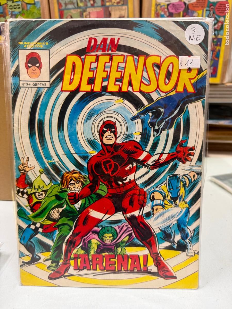 C&oacute;mics: DAN DEFENSOR EDITORIAL VERTICE NUMERO 3 - Foto 1