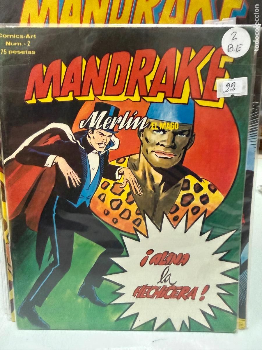 C&oacute;mics: MANDRAKE EDITORIAL VERTICE NUMERO 2 - Foto 1