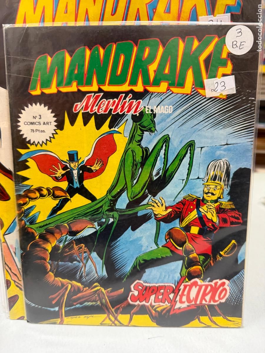 C&oacute;mics: MANDRAKE EDITORIAL VERTICE NUMERO 3 - Foto 1