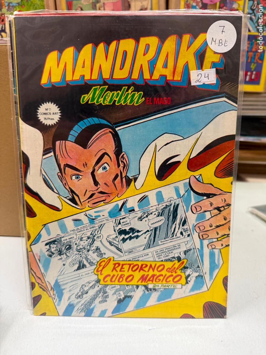 C&oacute;mics: MANDRAKE EDITORIAL VERTICE NUMERO 7 - Foto 1