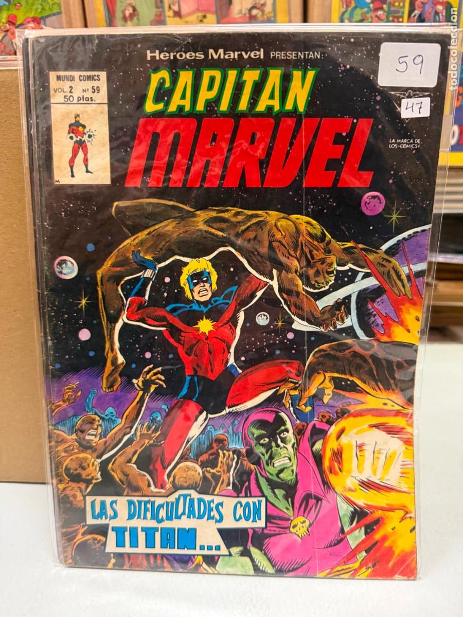 C&oacute;mics: HEROES MARVEL EDITORIAL VERTICE NUMERO 59 - Foto 1