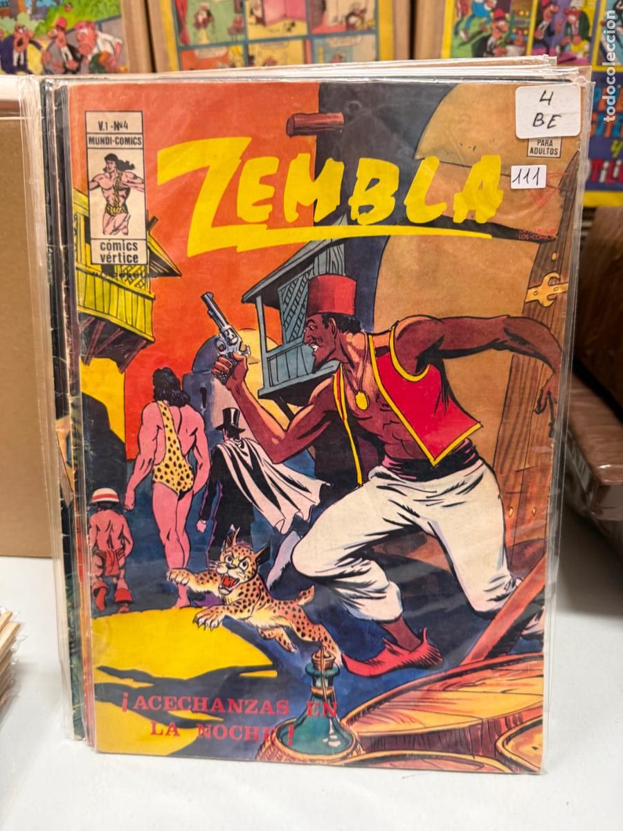 C&oacute;mics: ZEMBLA EDITORIAL VERTICE NUMERO 4 - Foto 1