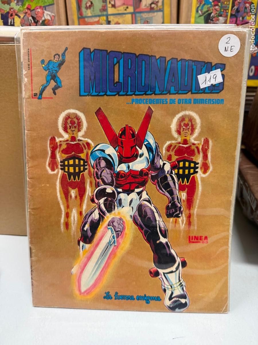 C&oacute;mics: LOS MICRONAUTAS EDITORIAL VERTICE NUMERO 2 - Foto 1