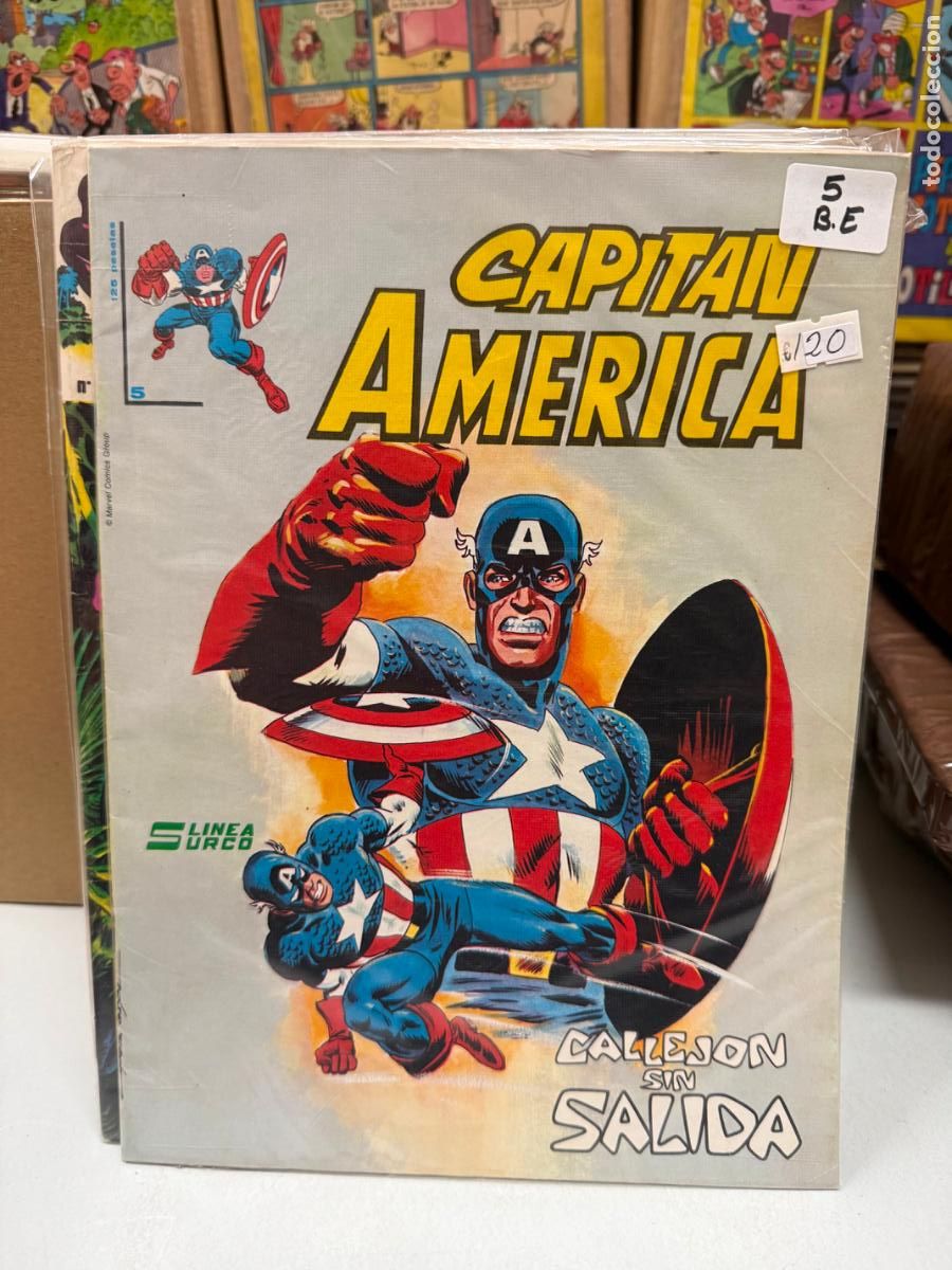 C&oacute;mics: CAPITAN AMERICA EDITORIAL VERTICE NUMERO 5 - Foto 1