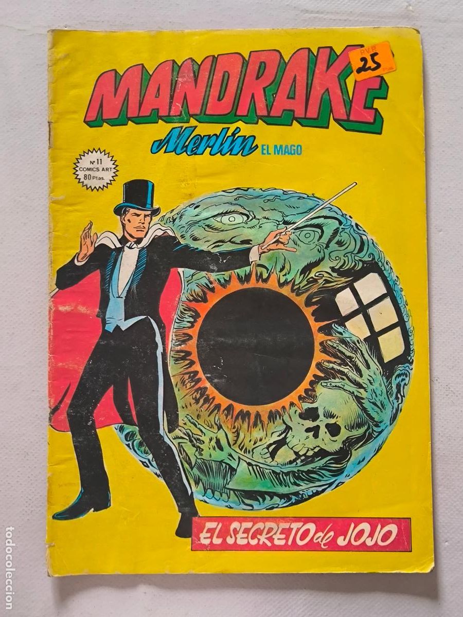 C&oacute;mics: MANDRAKE MERLIN EL MAGO N&ordm; 11 - VERTICE (S) - Foto 1