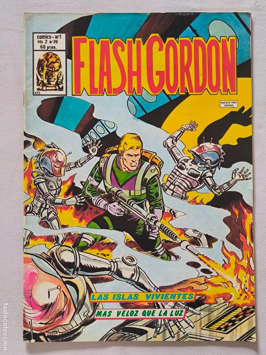 C&oacute;mics: FLASH GORDON VOL. 2 N&ordm; 39 - VERTICE (Z) - Foto 1